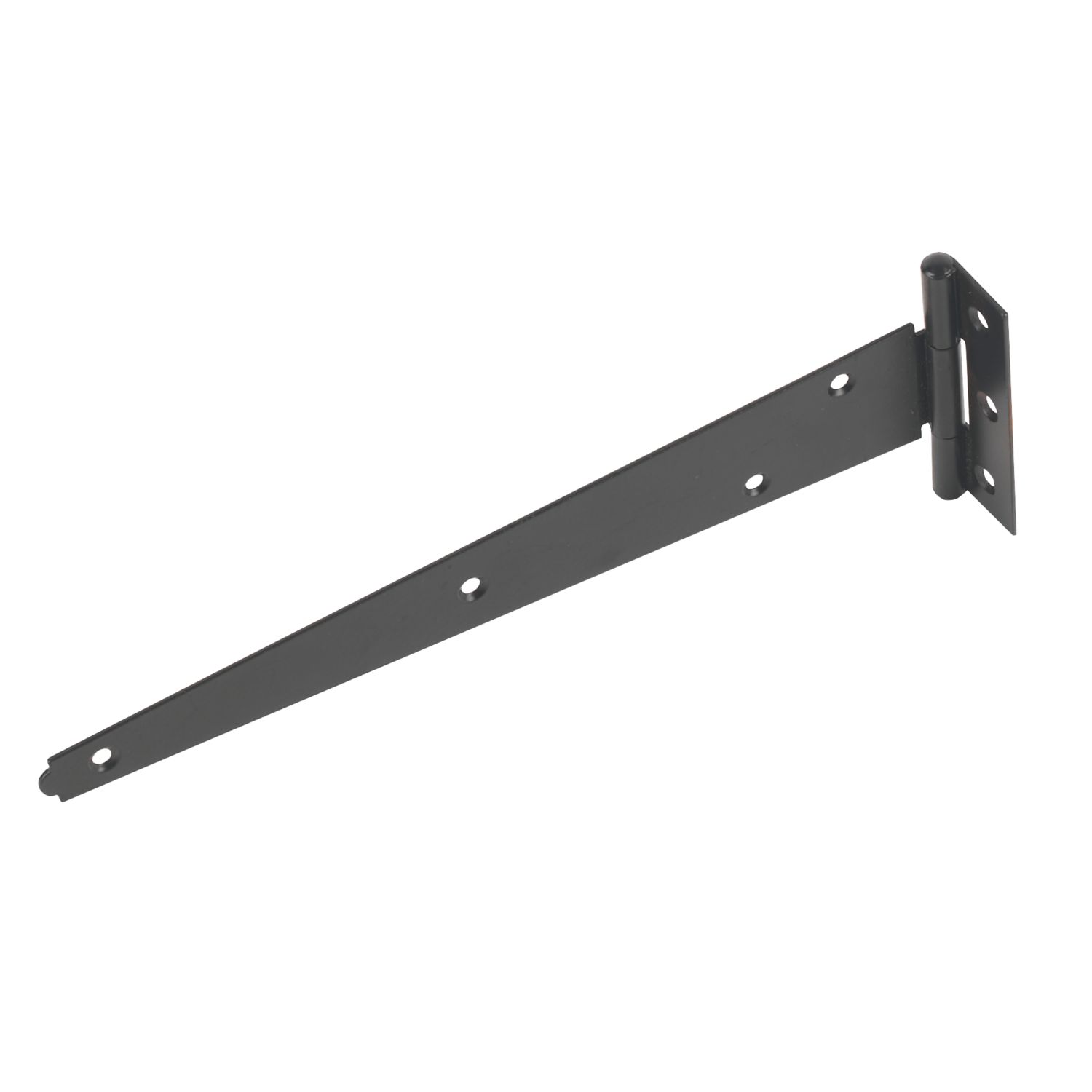 Black Powder-Coated Medium Duty Tee Hinges 255mm 2 Pack (70342)
