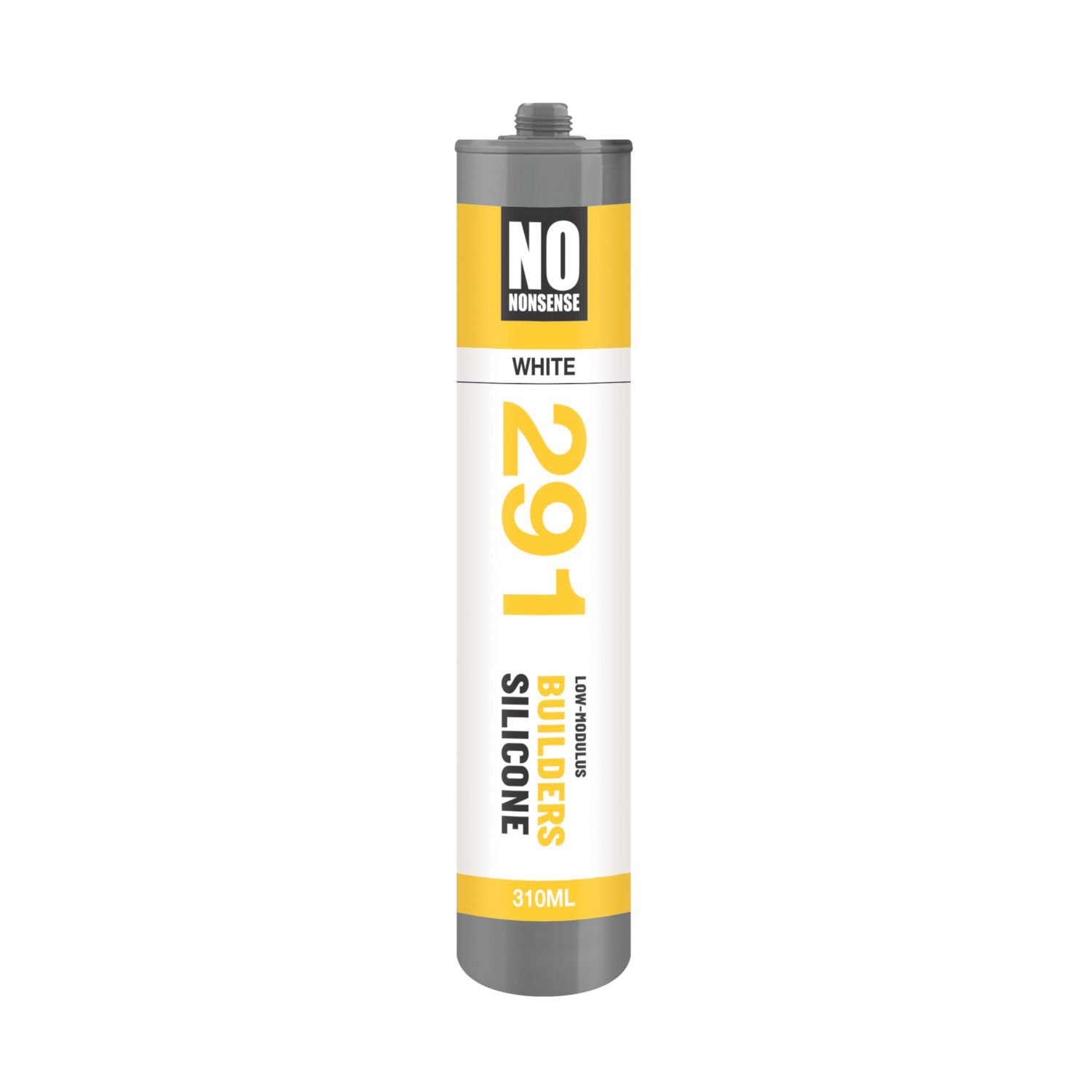 No Nonsense 291 Builders Silicone White 310ml (70356)