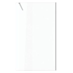 Palermo  Semi-Framed Showerwall Glass Chrome 900mm x 1950mm