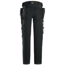 Snickers 6275 Stretch Trousers Black 44" W 32" L