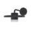 Lutec Plato Outdoor LED Wall Light Black 7W 1000lm