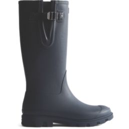 Hunter Downpour Adjustable Size 8  Navy Non Safety Wellies