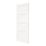Primed White Wooden 4-Panel Shaker Internal Door 2040mm x 626mm