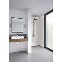 Splashwall Bathroom Splashback Gloss Ivory 1200 x 2420 x 4mm