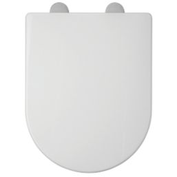 Croydex Hillier Soft-Close with Quick-Release Family Toilet Seat Polypropylene White