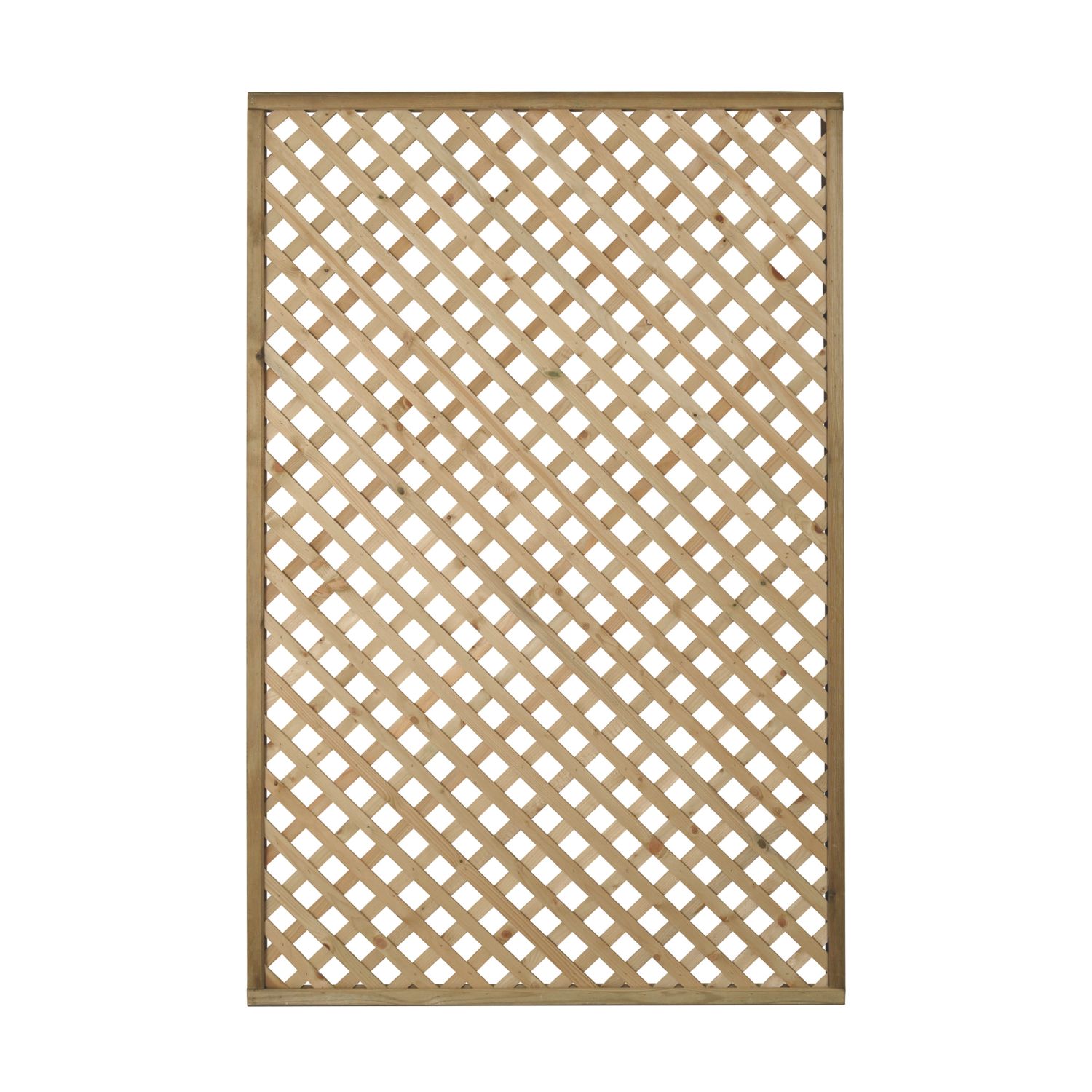Forest Rosemore Lattice Softwood Rectangular Garden Trellis 4' x 6' 4 Pack (703KP)