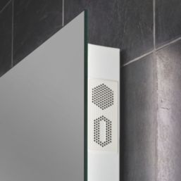 Sensio Avalon Backlit Mirror & Integrated Bluetooth Speakers  With 3960lm LED Light 500mm x 700mm