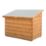 Rowlinson Shiplap 460Ltr 3' 6" x 2' (Nominal) Timber Garden Storage Box
