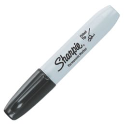 Black sharpie deals permanent marker