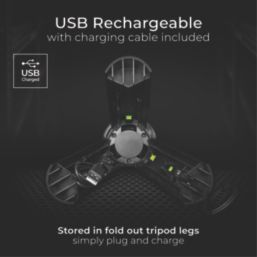 Luceco  Rechargeable LED Multi-Functional Cage Work Light 600lm