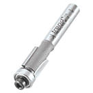 Trend T46/01X1/4TC 1/4" Shank Double-Flute Straight Router Cutter 12.7mm x 25mm