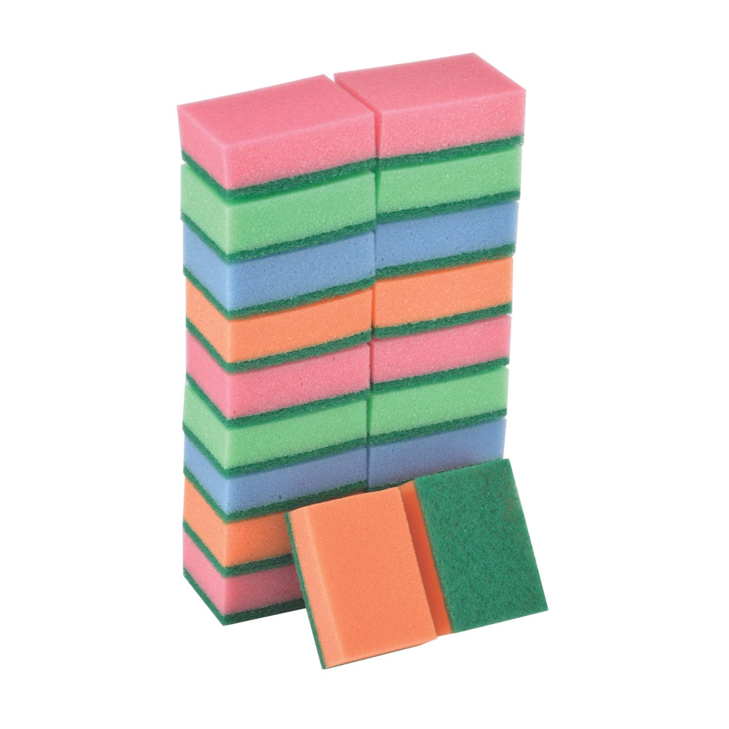 Essentials Sponge Scourer 85mm x 145mm 60 Pack (703VE)