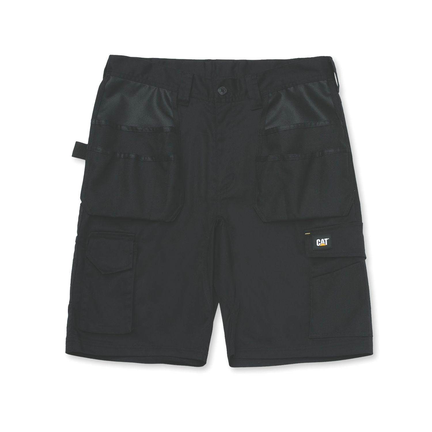 CAT Essential Stretch Pocket Shorts Black 42" W (703XC)