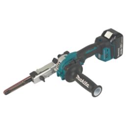 Makita DBS180RTJ 3/8" 18V 2 x 5.0Ah Li-Ion LXT Brushless Cordless Belt Sander