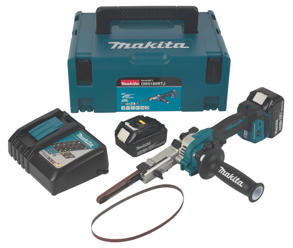 Makita cordless belt discount sander