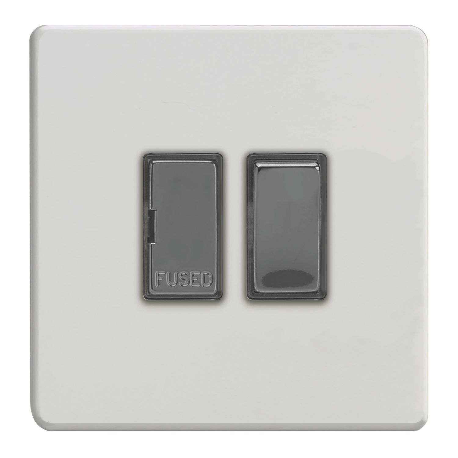 Varilight 13A Switched Fused Spur Paintable (703YT)