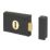 Smith & Locke  Traditional Rim Deadlock Black 105mm x 80mm