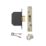 Yale  Polished Chrome 5-Lever Deadlock 76mm Case - 57mm Backset
