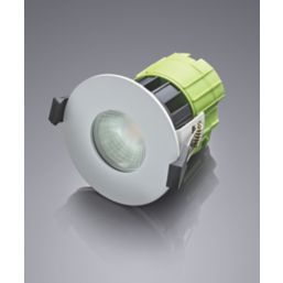 Luceco FType Fixed  Fire Rated LED Downlight White 6W 600lm