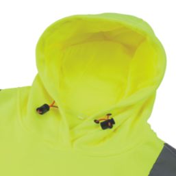 Scruffs  Hi-Vis Hoodie Yellow / Navy Large 49" Chest
