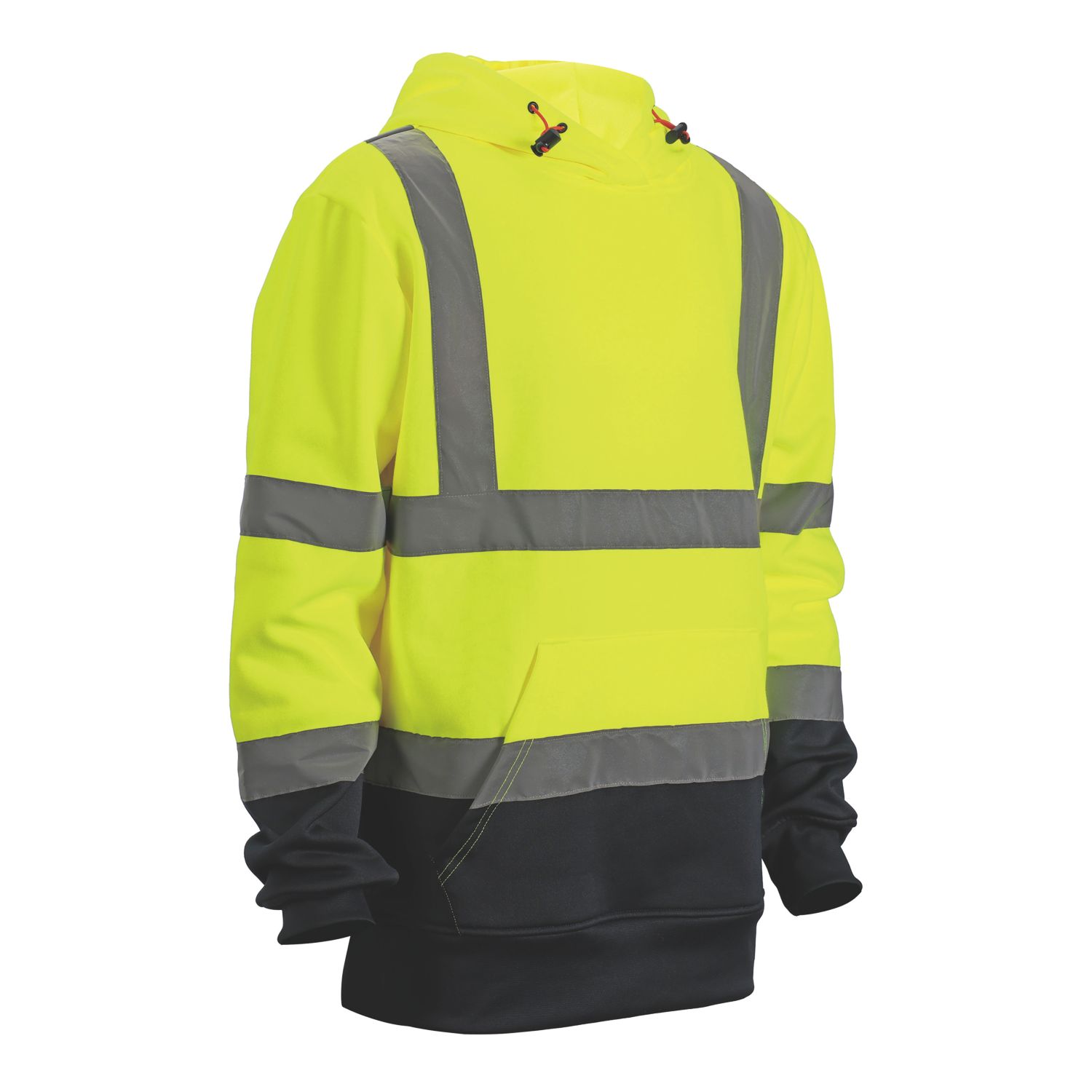 Scruffs Hi-Vis Hoodie Yellow / Navy Large 49" Chest (704AG)