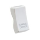 Knightsbridge 'TUMBLE DRYER' Switch Cover White