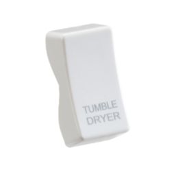 Knightsbridge 'TUMBLE DRYER' Switch Cover White