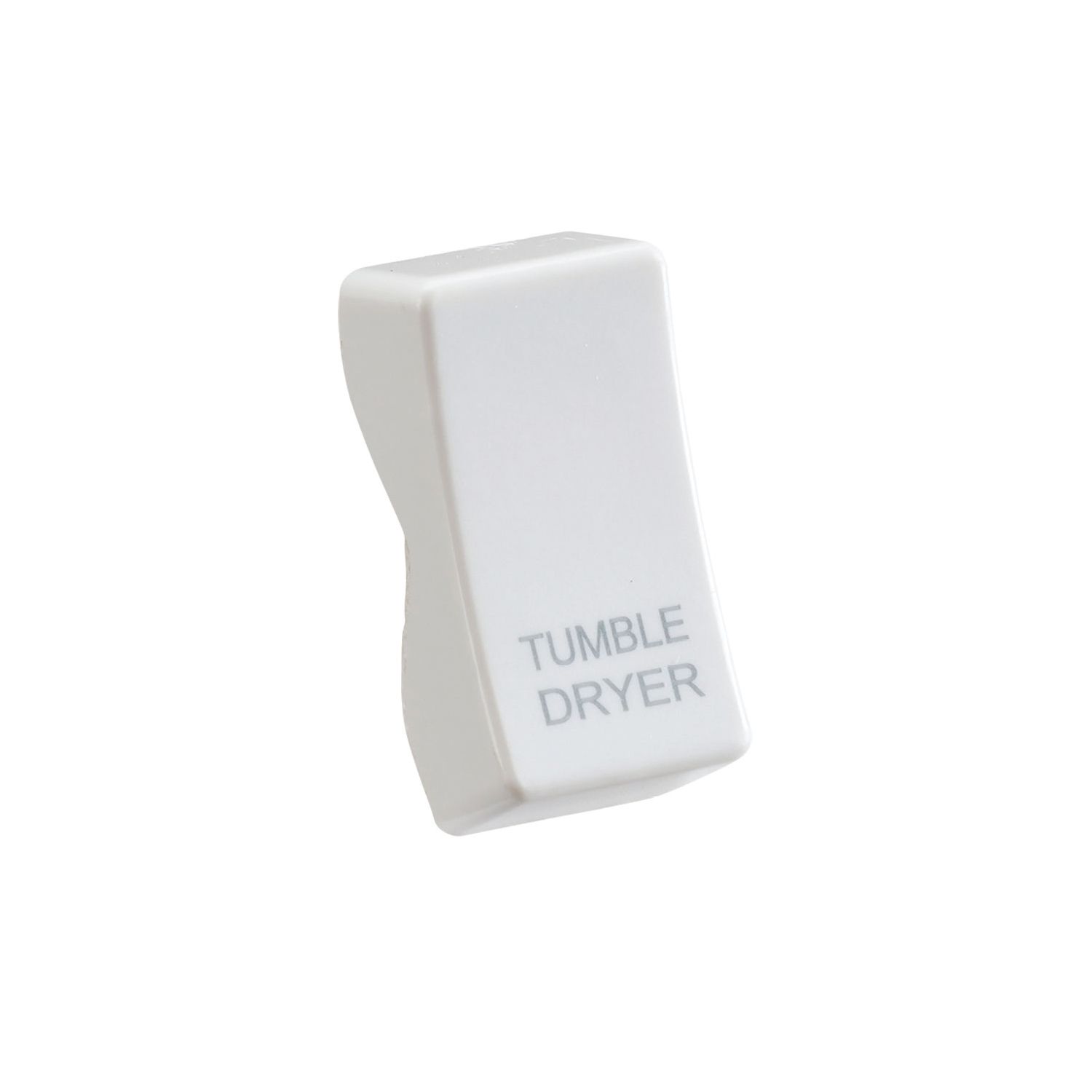 Knightsbridge 'TUMBLE DRYER' Switch Cover White (704CR)