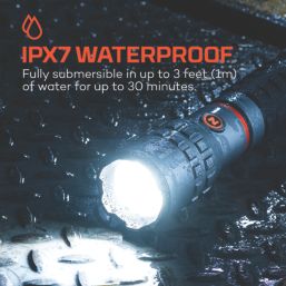 Nebo Slyde King 4K Rechargeable LED Flashlight Storm Grey 4000lm