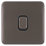 Schneider Electric Lisse Deco 10A 1-Gang 2-Way Retractive Switch Mocha Bronze with Black Inserts