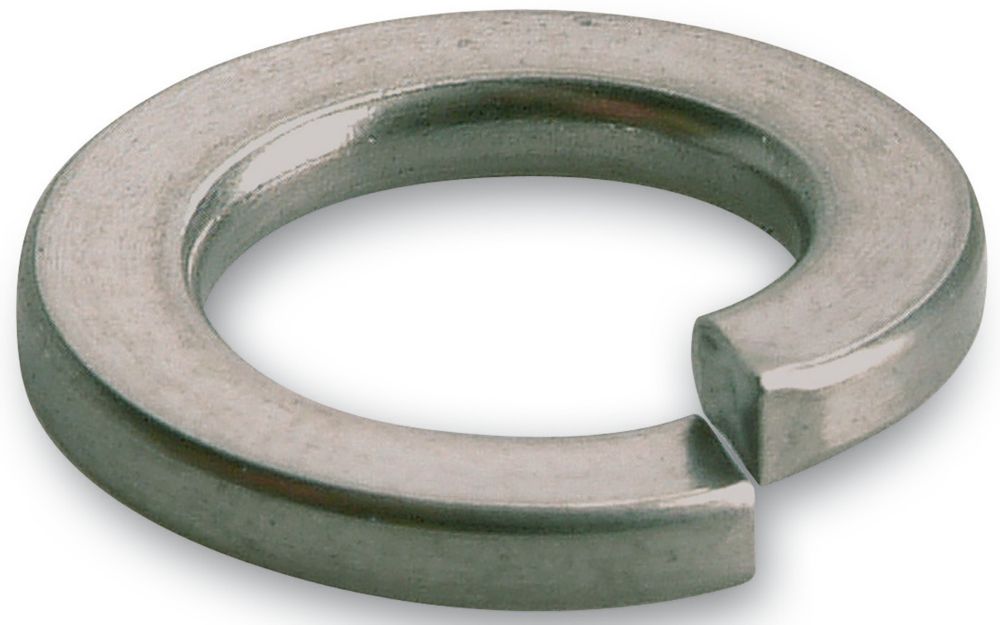 Easyfix A2 Stainless Steel Split Ring Washers M4 x 0.9mm 100 Pack