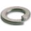 Easyfix A2 Stainless Steel Split Ring Washers M4 x 0.9mm 100 Pack