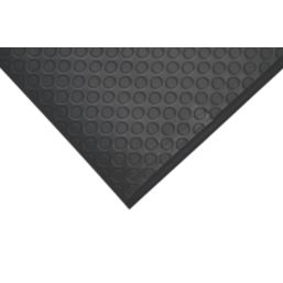 COBA Orthomat Dot Anti-Fatigue Floor Mat Black 18.3m x 0.9m x 9mm