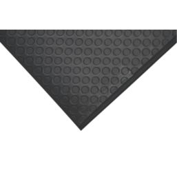 COBA Europe Orthomat Dot Anti-Fatigue Floor Mat Black 18.3m x 0.9m x 9mm
