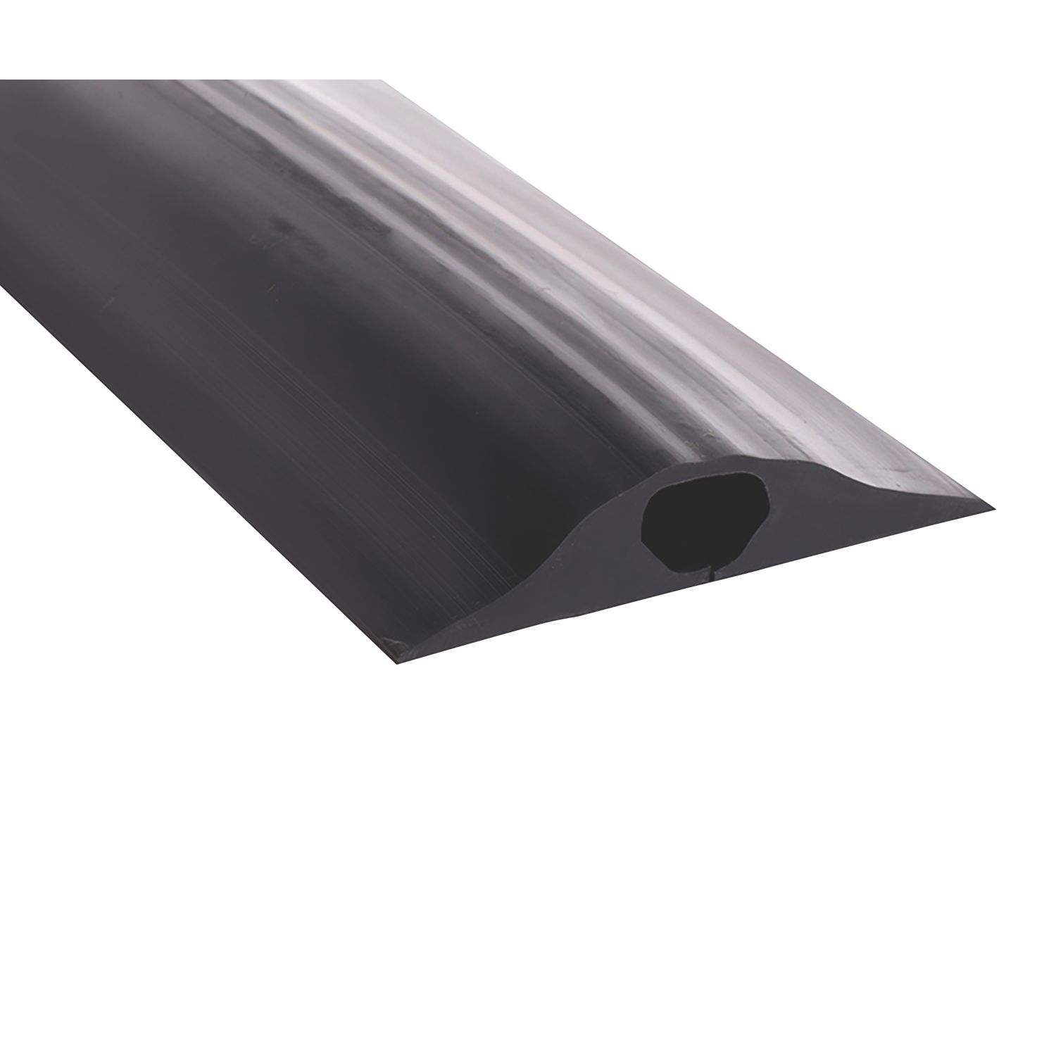 COBA CablePro HD1 Heavy Duty Cable Cover 3m Black (704FX)