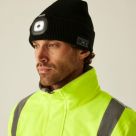 Regatta Pro Spotlight Beanie Hat (LED Head Torch/Bluetooth Speaker) Black - 800