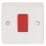 Vimark Pro 50A 1-Gang DP Cooker Switch White