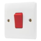 Vimark Pro 50A 1-Gang DP Cooker Switch White