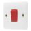Vimark Pro 50A 1-Gang DP Cooker Switch White