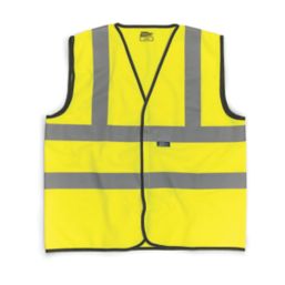 Tough Grit  High Visibility Vest Yellow 2X Large 56" Chest