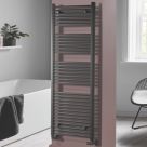 Towelrads 1600mm x 600mm 3081BTU Anthracite Flat  Towel Radiator
