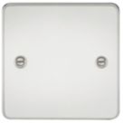 Knightsbridge  1-Gang Blanking Plate Polished Chrome