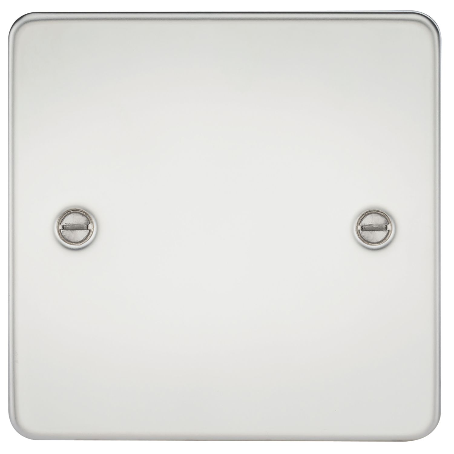 Knightsbridge 1-Gang Blanking Plate Polished Chrome (704TY)