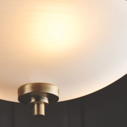 Quay Design Brooke Ceiling Flush Light Antique brass