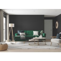 Dulux EasyCare Washable & Tough 2.5Ltr Rich Black Matt Emulsion  Paint