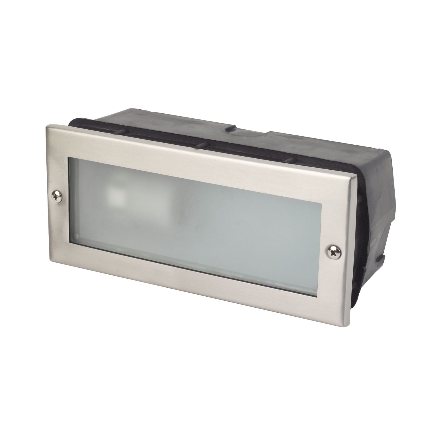 Essentials Corsica Outdoor CFL Brick Light Stainless Steel (70544)