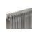 Acova 600mm x 628mm 3540BTU Raw Metal Horizontal 4 Column Radiator
