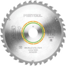 Festool Multi Material TCT Circular Saw Blade 216mm x 30mm 36T Screwfix