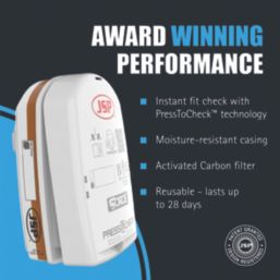 JSP Force 8 Press-to-Check Combination Cartridges A2-P3 2 Pack