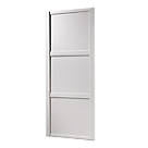 Spacepro Shaker 1-Door Sliding Wardrobe Door White Frame White Panel 762mm x 2260mm